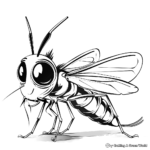 The Wonderful World of Bugs - Pre-K Coloring Pages 3