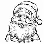 Timeless Santa Claus Coloring Pages 3