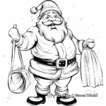 Timeless Santa Claus Coloring Pages 4