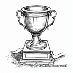 Tournament Trophy: Golf Championship Coloring Pages 3