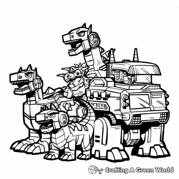 Transformers Coloring Pages - Free & Printable!