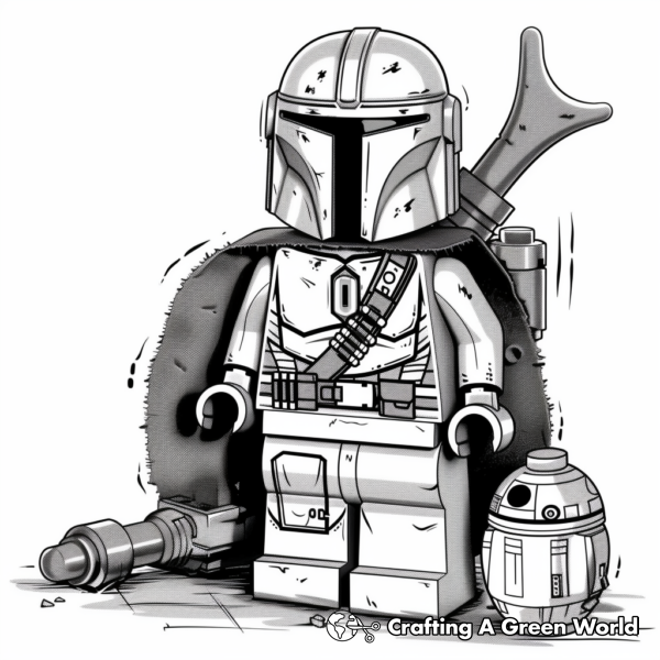 Lego Star Wars Coloring Pages - Free & Printable!