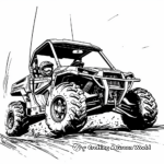 Utility Vehicle (UTV) Coloring Pages 4