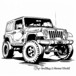 Vehicle Sticker Coloring Pages for Boys 1