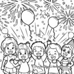 Vibrant Carnival Parade Coloring Pages 2