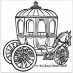 Victorian Carriage Coloring Pages 1