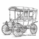 Victorian Carriage Coloring Pages 3