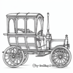 Victorian Carriage Coloring Pages 4