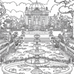 Victorian Gardens Coloring Pages 1