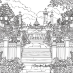 Victorian Gardens Coloring Pages 4