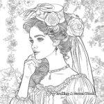 Victorian Inspired Fairy Tale Coloring Pages 2