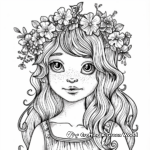 Vintage-Inspired Fairytale Coloring Pages 3