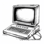 Vintage Personal Computer Coloring Pages 2
