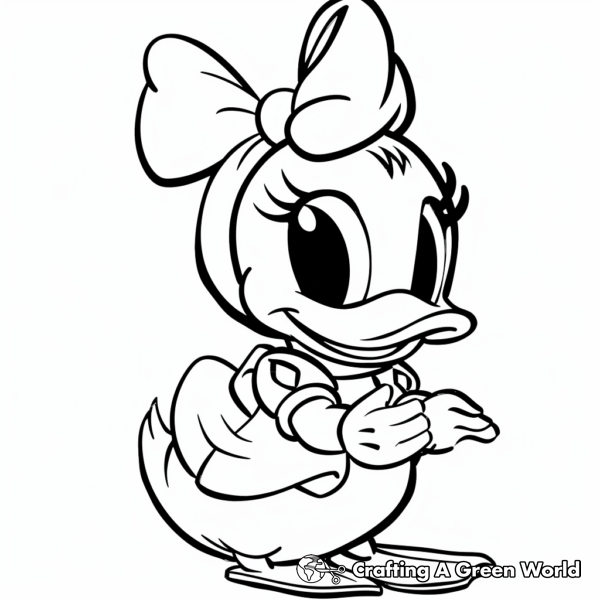 Cute Disney Coloring Pages - Free &amp; Printable!