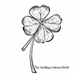 1. Charmingly Clover Good Luck Coloring Pages 3