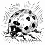 13. Lucky Ladybug Good Luck Coloring Pages 1