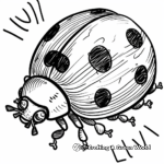 13. Lucky Ladybug Good Luck Coloring Pages 2