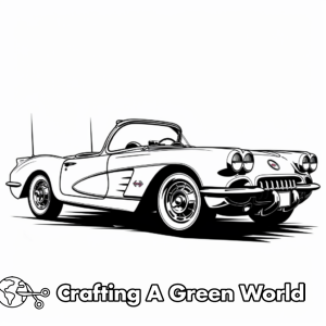Corvette Coloring Pages - Free & Printable!