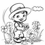 5. St. Patrick's Day Good Luck Themed Coloring Pages 1