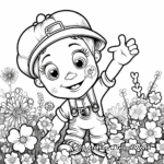 5. St. Patrick's Day Good Luck Themed Coloring Pages 3