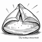 9. Fortune Cookie Good Luck Coloring Pages 4