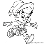 Abstract Art Pinocchio Coloring Pages for Artists 1