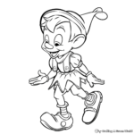 Abstract Art Pinocchio Coloring Pages for Artists 4