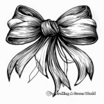 Abstract Bow Coloring Pages for Artists 1