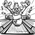 Abstract Bowling Art Coloring Pages 3