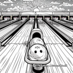 Abstract Bowling Art Coloring Pages 4