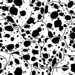 Abstract Dalmatian Spots Coloring Pages 4