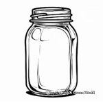 Abstract Empty Jar Coloring Pages 4