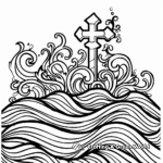 Abstract Faith-Inspired Adult Coloring Sheets 2
