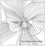 Abstract Faith-Inspired Adult Coloring Sheets 4