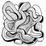 Abstract Felt Coloring Pages for Artists 4