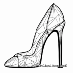 Abstract High Heel Art Coloring Pages 4