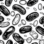 Abstract Jellybeans Coloring Pages for Art Enthusiasts 4