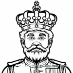 Abstract King Coloring Pages for Artists 2