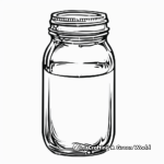 Abstract Mason Jar Coloring Pages for Abstract Artists 4