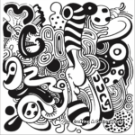 Abstract Monday Mood Coloring Pages 2