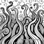 Abstract Monday Mood Coloring Pages 4