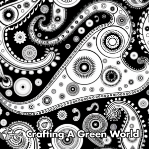 Paisley Coloring Pages for Adults - Free &amp; Printable!