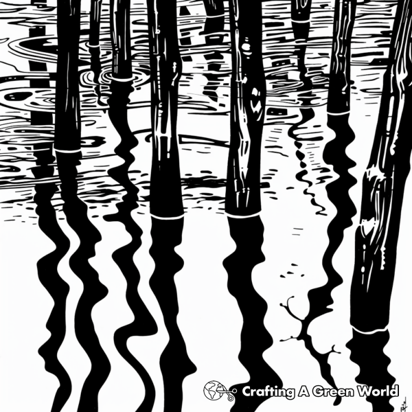 Pond Coloring Pages - Free &amp; Printable!