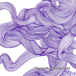 Abstract Purple Design Coloring Pages 4