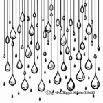 Abstract Raindrops Coloring Pages for Artists 4