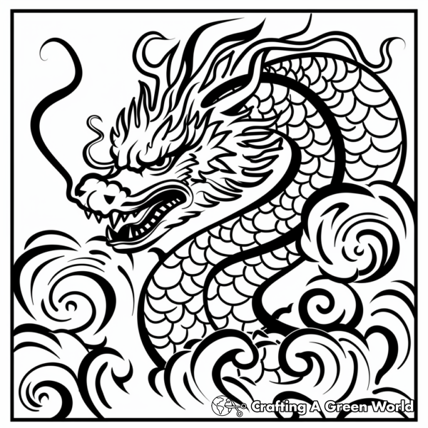 Sea Serpent Coloring Pages - Free &amp; Printable!