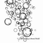 Abstract Soap Bubble Coloring Pages for Adults 1