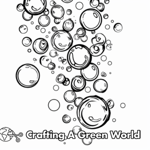 Bubble Coloring Pages - Free &amp; Printable!