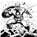 Action-Packed Avengers Coloring Pages 4