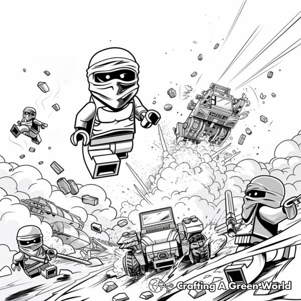 Lloyd Ninjago Coloring Pages - Free &amp; Printable!